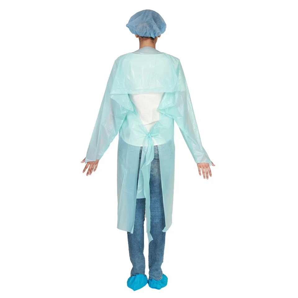 Disposable CPE Isolation Gown