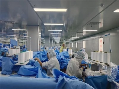 Proses Pembuatan Gaun Pembedahan: Daripada Fabrik Bukan Tenunan kepada Gaun S...